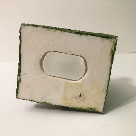 Vintage  Cow With Butterfly Coin Bank Resin Figure 4 Inch Tall - Picture 10 of 15